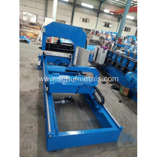 Color steel curving roofing tile making machinery